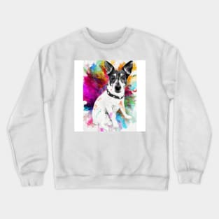 Jack Russell pop art Crewneck Sweatshirt